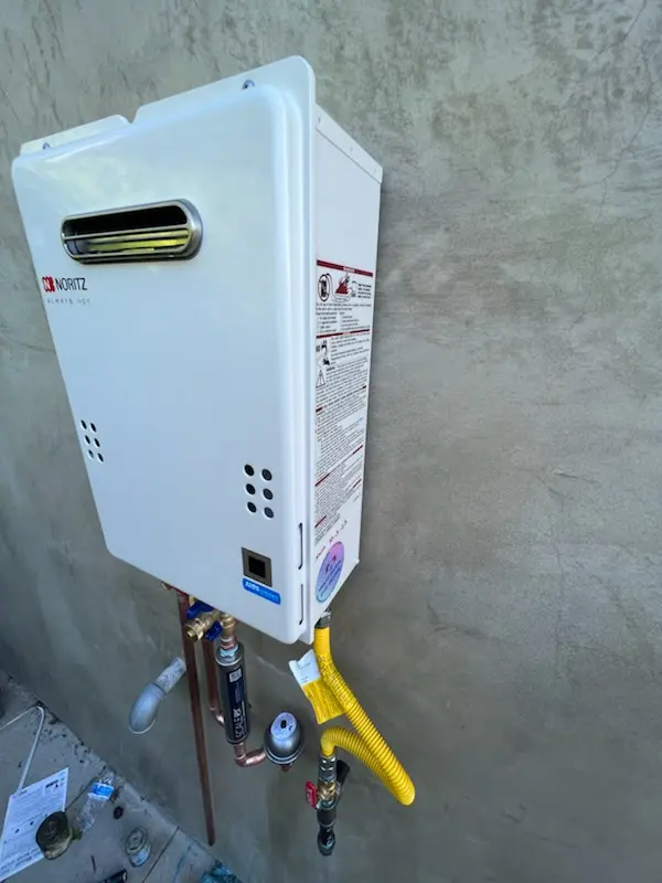 Tankless water heater installation for Westside Neighborhood homes
